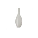 florero de vidrio blanco 65 cm ”beauty”, Leonardo