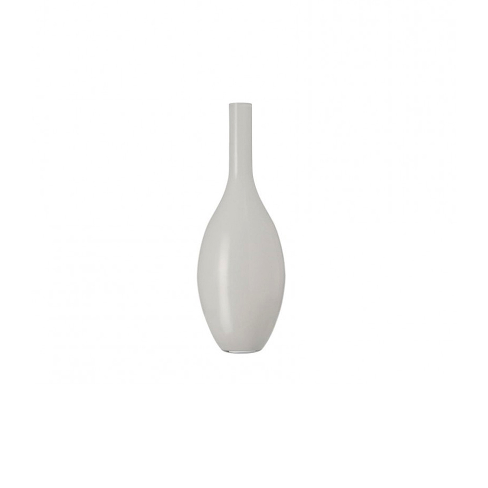 florero de vidrio blanco 65 cm ”beauty”, Leonardo