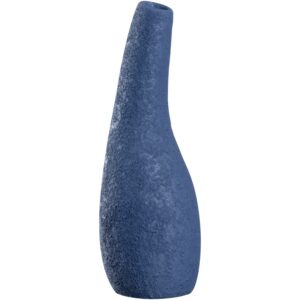 Florero 30 cm salerno ceramica azul, LEONARDO