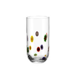 vaso largo 390 ml h15 cm ”millefiori”, Leonardo
