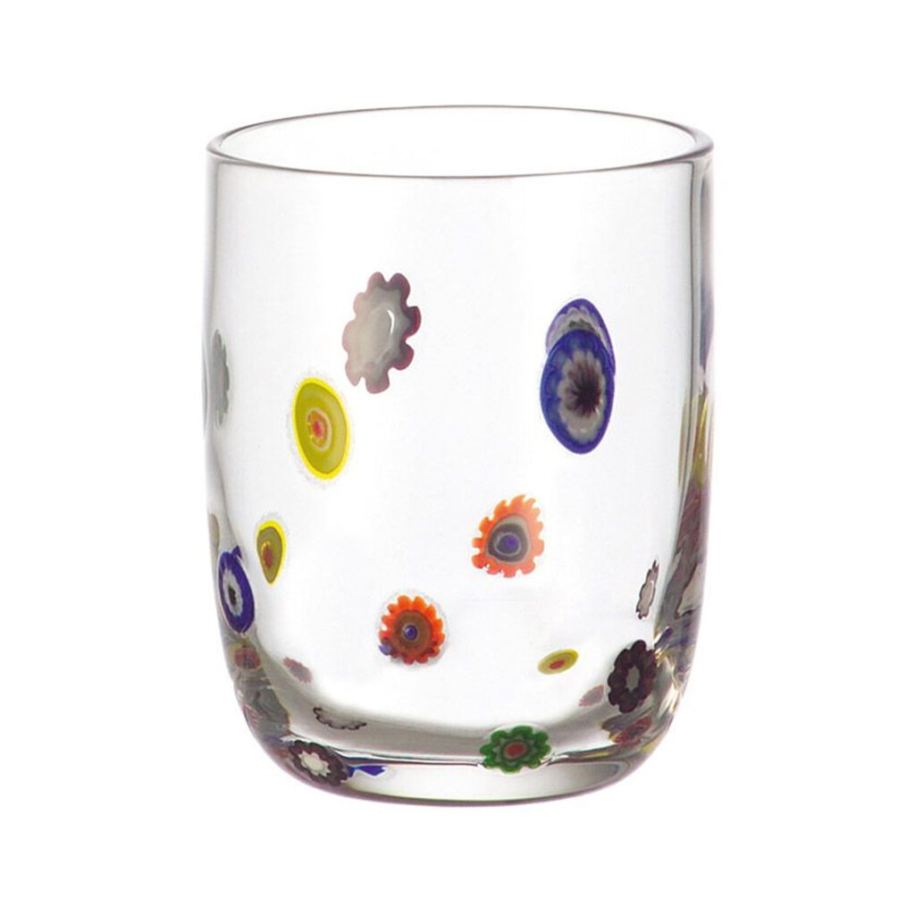 vaso para whisky 310 ml h11 cm ”millefiori”, Leonardo