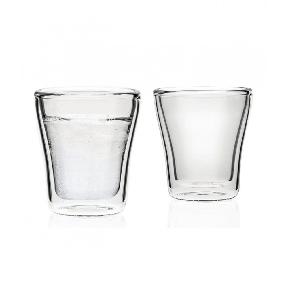 juego de 2 vasos doble pared 250 ml duo, Leonardo