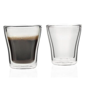 juego de 2 vasos doble pared 75 ml duo, Leonardo