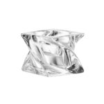 portavela de vidrio 6.5 cm swirl, Leonardo