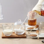 azucarera de vidrio d9 cm delight, Leonardo