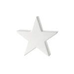 estrella blanca 19 cm porcel, Leonardo