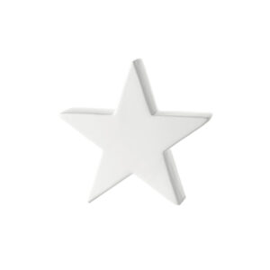 estrella blanca 19 cm porcel, Leonardo