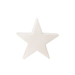 estrella blanca 23 cm porcel, Leonardo