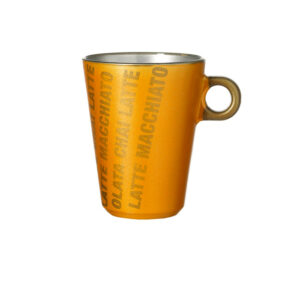 taza macchiato oro grafia ”ooh magico”, Leonardo