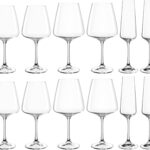 Juego de 12 copas para vino blanco, vino tinto y champagne, ”PALADINO”, Leonardo