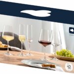 Juego de 12 copas para vino blanco, vino tinto y champagne, ”PALADINO”, Leonardo