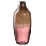 Florero de 30 cm de alto, ”BURGUNDY POESIA”, Leonardo