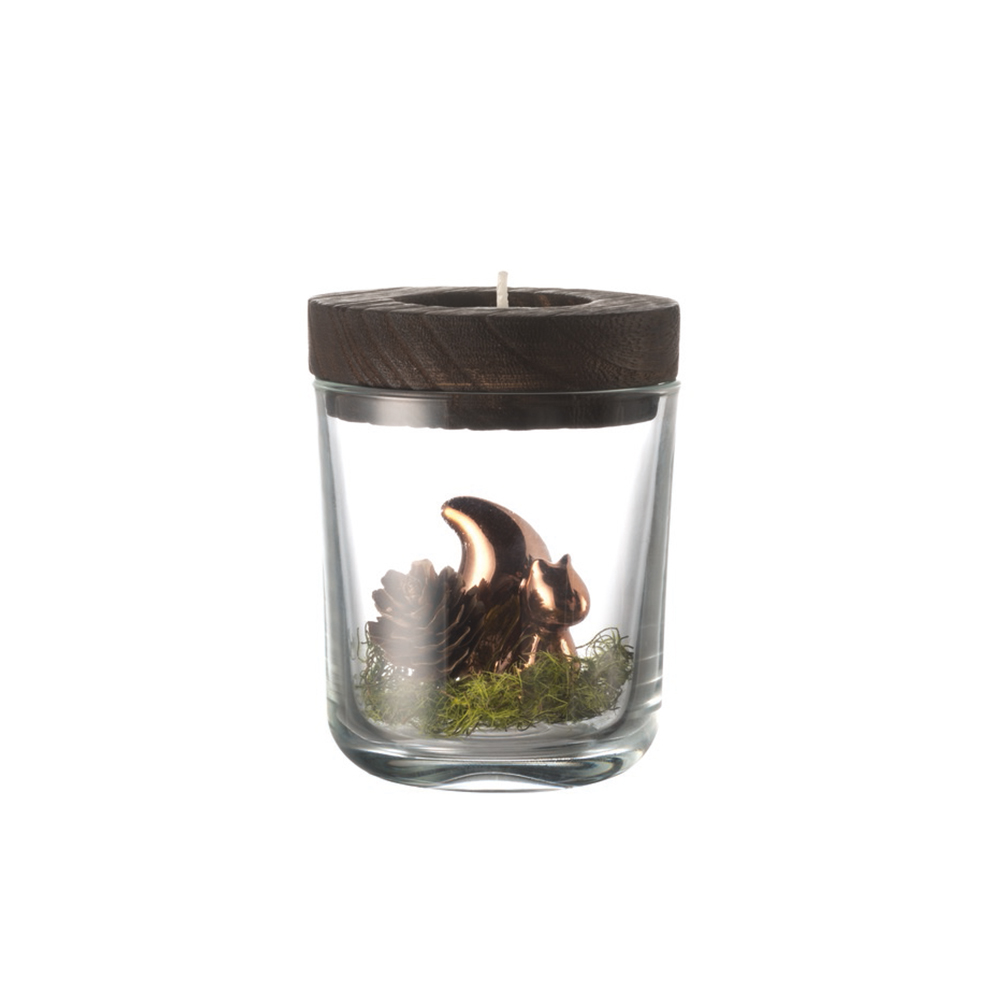 lampara led con decoracion de ardilla 10 cm edy, Leonardo