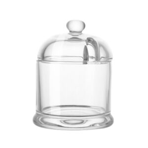 mermeladera de vidrio con tapa delight, Leonardo