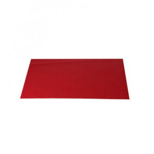 mantel individual rojo 35×48 cm, Leonardo