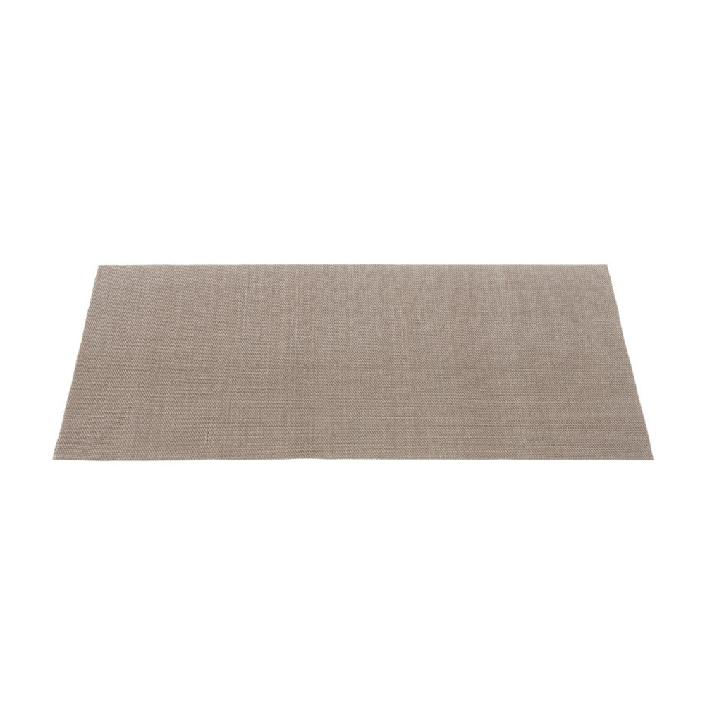 mantel individual pvc taupe metalico 35 x48 cm, Leonardo