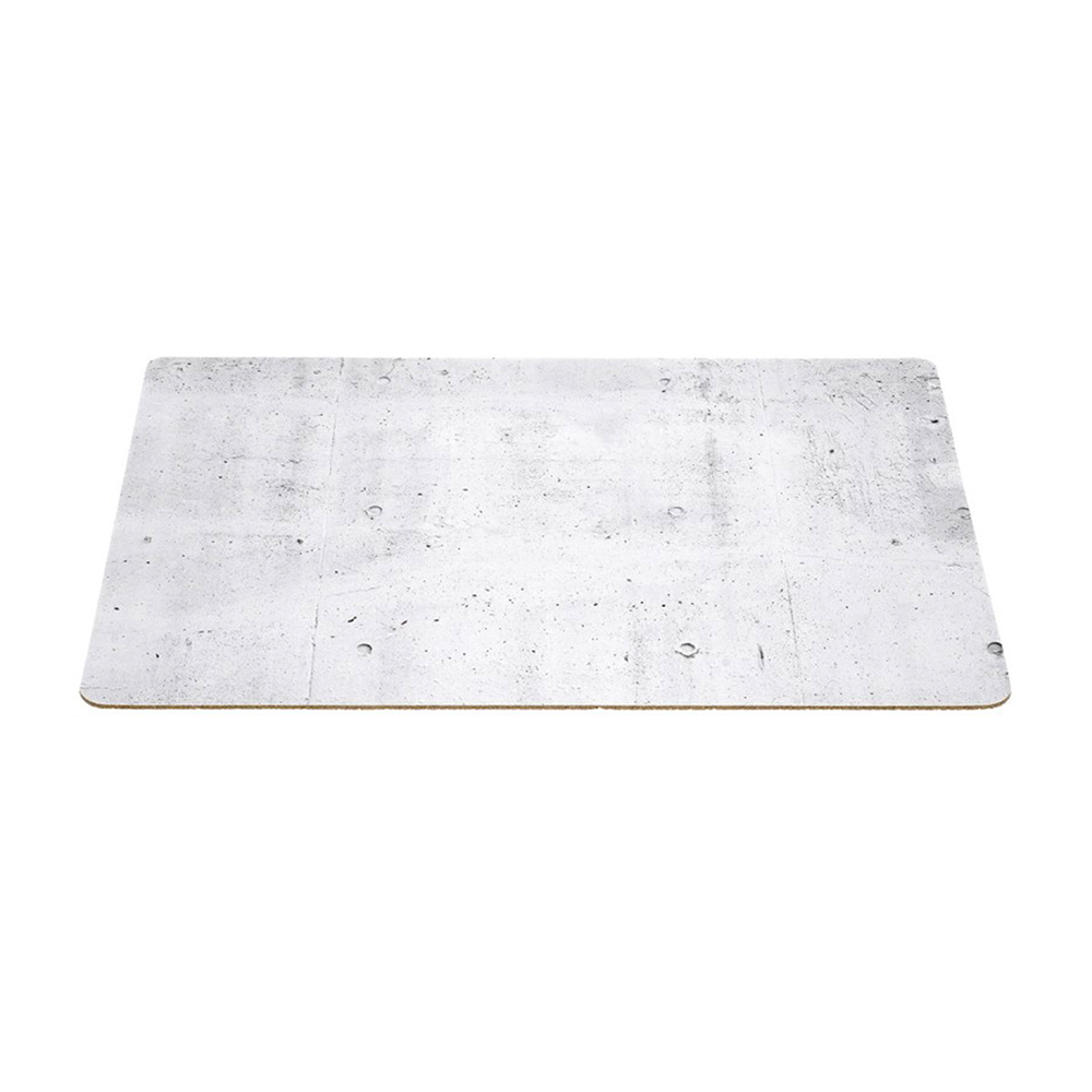 mantel individual de corcho color cemento 33×46 cm, Leonardo