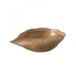 bowl caracol de vidrio 30,5 cm listen, Leonardo