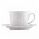 Juego de taza de 210 ml, con plato de 15 cm, ”FIONA”, Mitterteich