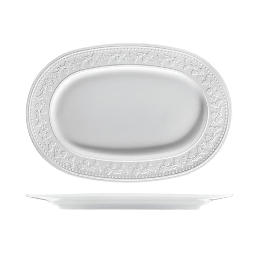 Platón oval de 35 cm, ‘SILVIA”, Mitterteich