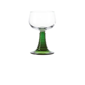 Copa para vino con tallo verde 260 ml rummer