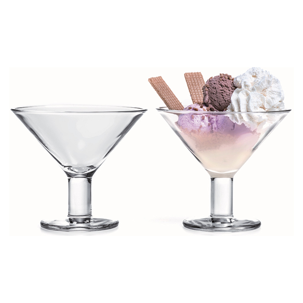 juego de 2 copas para postre 13 cm 350 ml ”sky”