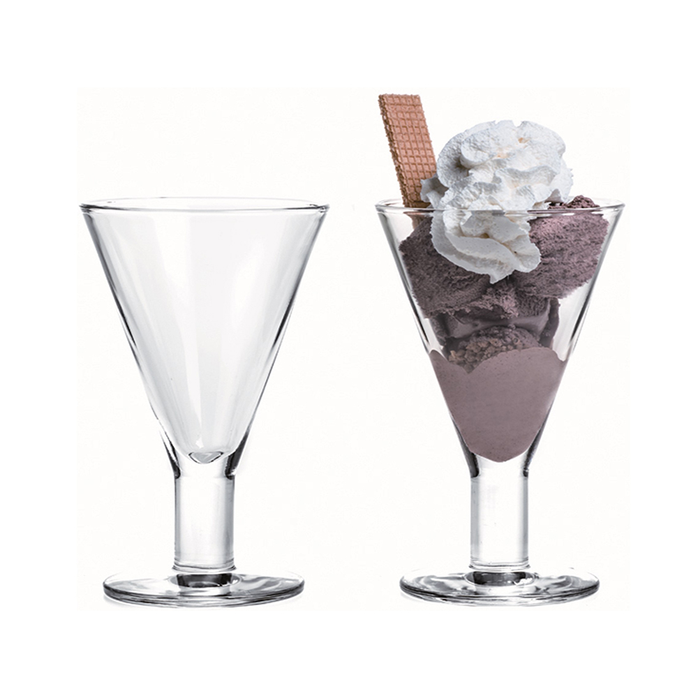 juego de 2 copas para helado 18 cm 350 ml ”sky”