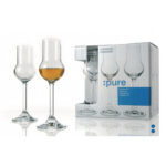 Juego de 6 copas para aguardiente/grappa h 17 cm 200 ml pure