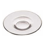 Plato d/vidrio d 17 cm ”basic”
