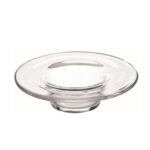 plato para café transparente d 13 cm ”brasil”