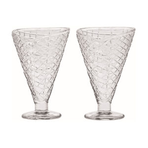juego de 2 copas para helado/postre 210 ml ”joy”