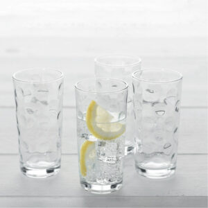 juego de 6 vasos h 14 cm 260 ml drop gb