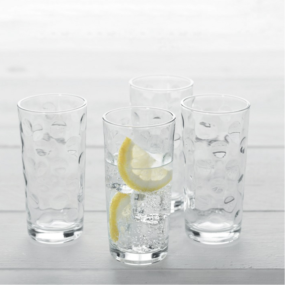 juego de 6 vasos h 14 cm 260 ml drop gb