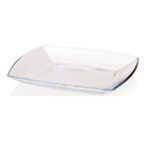 Plato cuadrado blanco 19.5 cm ”carre”