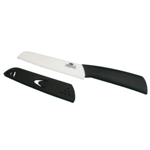 cuchillo para pan 6” gb hoja blanca mango negro