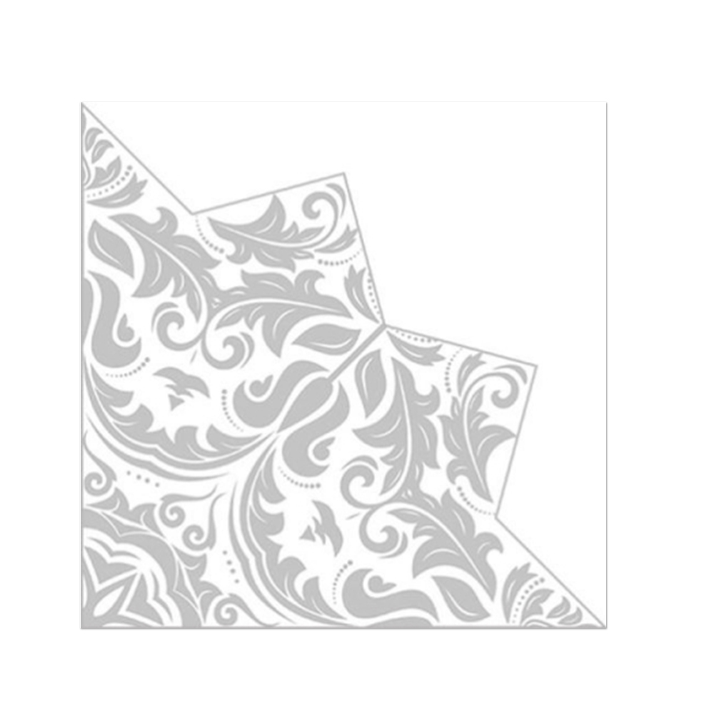 juego de servilletas ”estrella plateada” estrella d 32 cm 12 pzas