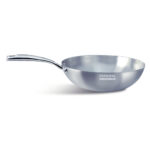 Wok Saltapasta Con Mango De Acero Inoxidable 28 Cm  Academy Chef ”diamond essential”, PENSOFAL