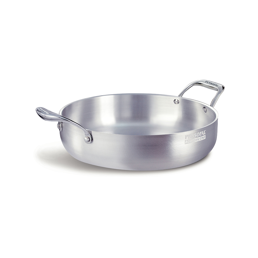 Cacerola Cilindrica Con Asas De Acero Inox (Buldiera) 24 Cm Academy Chef, PENSOFAL