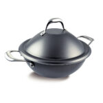 Vaporera Wok Con 2 Asas Y Tapa 24 Cm Invictum, PENSOFAL