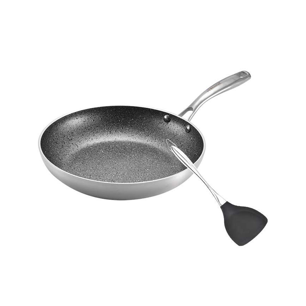 Sartén alto con mango inox 28 cm” academy chef extra”, PENSOFAL