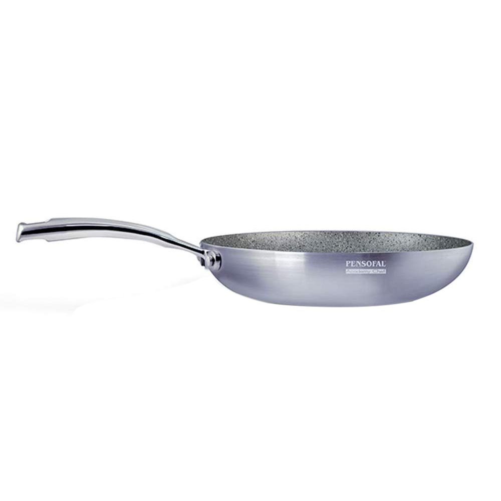 Sartén con mango de acero inoxidable 32 cm ”academy chef extra”, PENSOFAL