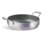 Cacerola Cilindrica Con Asas De Acero Inox 28 Cm Academy Chef Extra, PENSOFAL