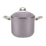 Olla para cocinar pasta, de 3 litros, con tapa colador ”pastasi rose diamond”, PENSOFAL