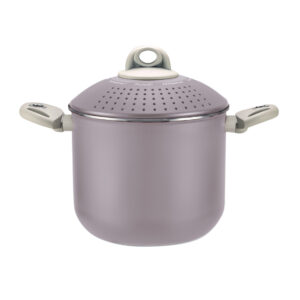 Olla para cocinar pasta, de 3 litros, con tapa colador ”pastasi rose diamond”, PENSOFAL
