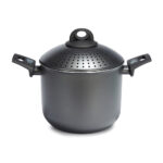 Olla para cocinar pasta, de 5 litros, con tapa colador ”pastasi iq connect”, PENSOFAL