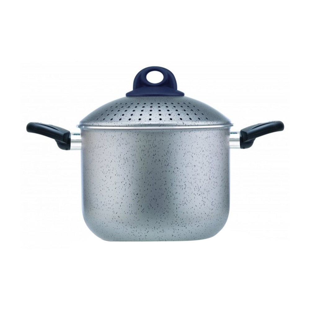 Olla para cocinar pasta, de 5 litros, con tapa colador ”pastasi inducta”, PENSOFAL