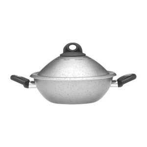Vapsi wok con 2 asas y tapa, de 24 cm, ”inducta”, PENSOFAL