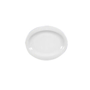 plato oval 19 cm ''top life'' blanco