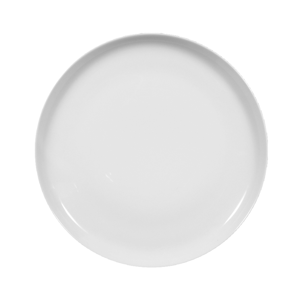 plato base/gourmet 30 cm ”sketch” blanco