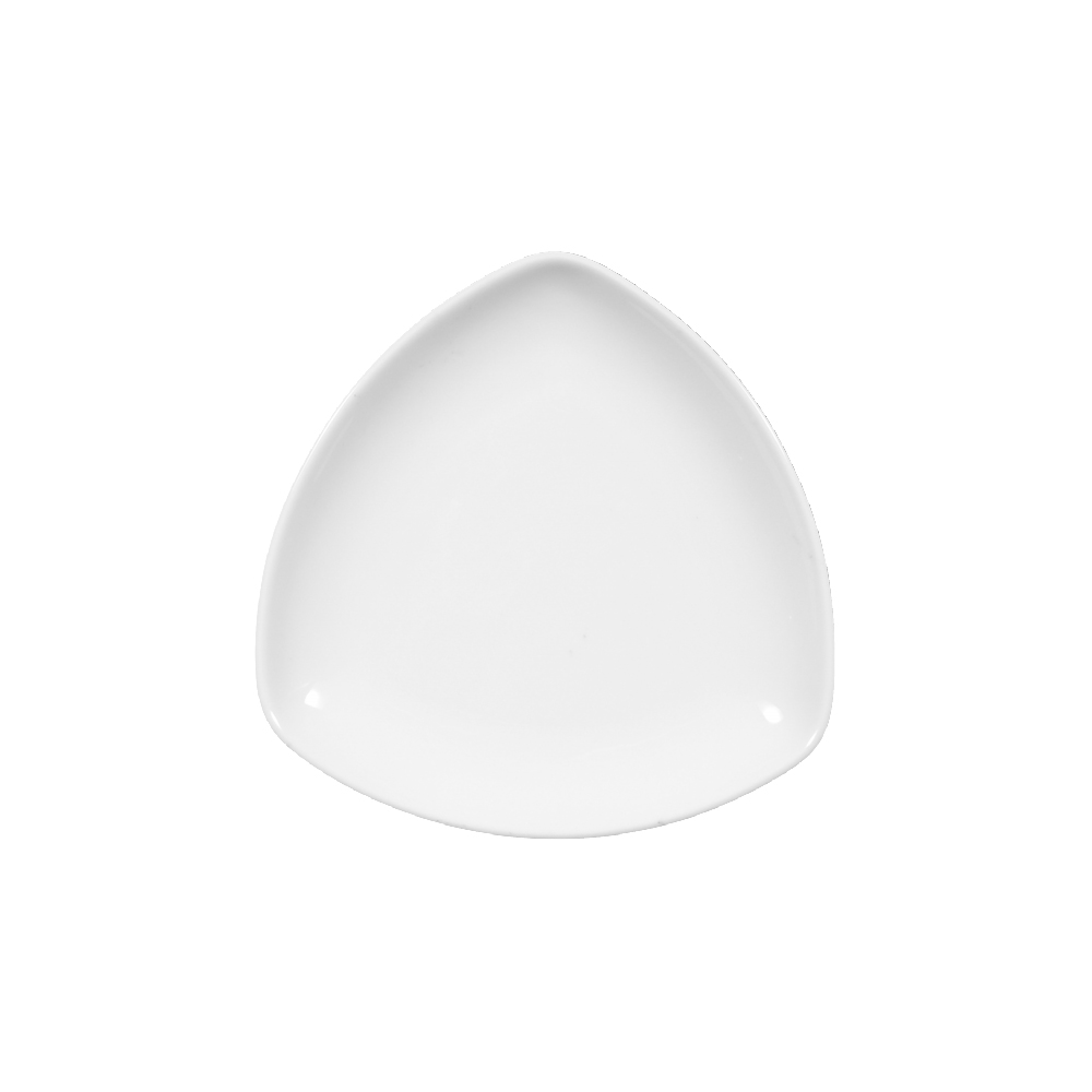 plato para pan 15 cm triang. ”sketch” blanco